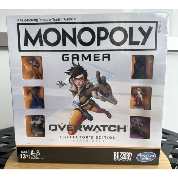 Hasbro Other - Monopoly Gamer Overwatch Collectors Edition Board Game Blizzard New & Sealed